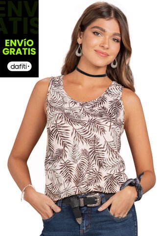 Camiseta Paq X2 Mujer Multicolor 77415 Rutta