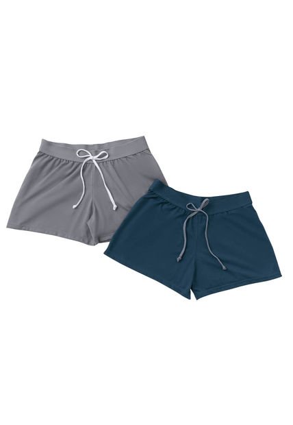 Short Paq X2 Mujer Multicolor Rutta 3738