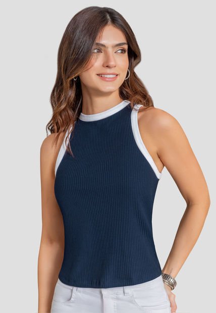 Camiseta Mujer Azul Rutta 104156