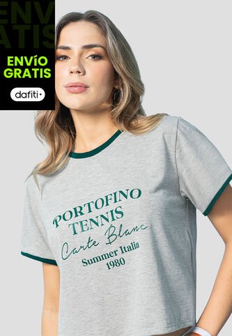Camiseta Mujer Gris Jaspe Rutta 107359 Rutta