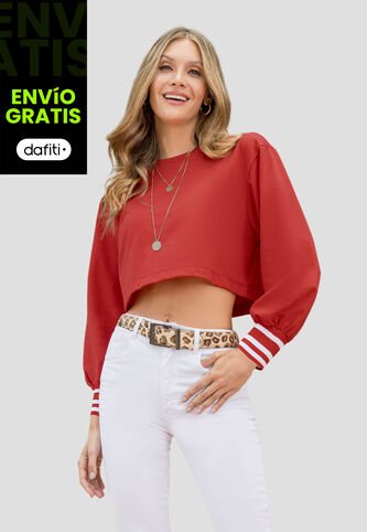 Buzo Mujer Rojo Rutta 104681 Rutta