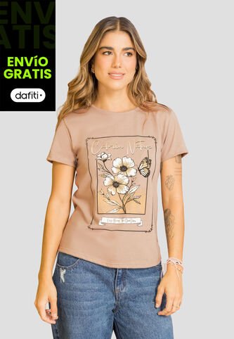 Camiseta Mujer Mocca Rutta 104028 Rutta