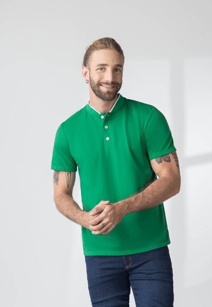 Polo Hombre Verde Rutta 2965