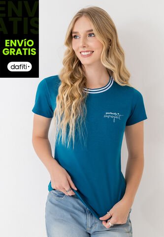 Camiseta Mujer Azul Rutta 103609 Rutta