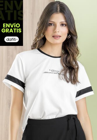 Camiseta Mujer Marfil Rutta 102884 Rutta