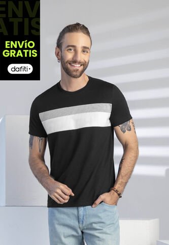 Camiseta Paq X3 Hombre Multicolor Rutta 1903 Rutta