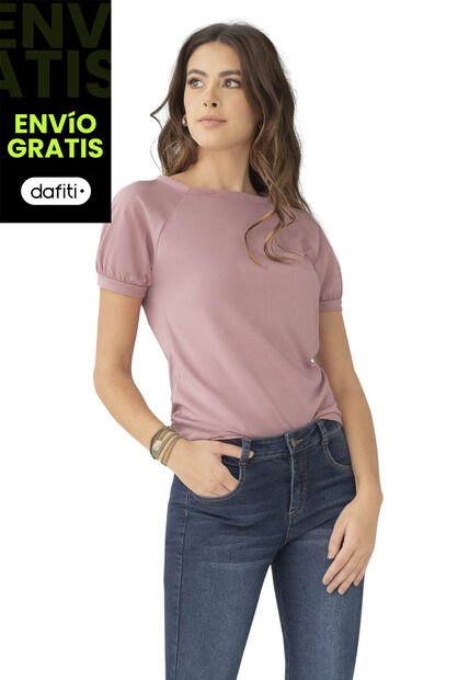 Camiseta Mujer Palo De Rosa Rutta 78606