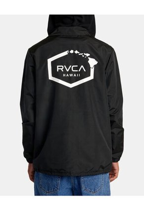 Chaqueta Rvca Island Hex Hooded