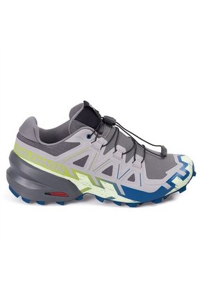 Tenis Salomon Speedcross 6 Gris/Verde Lima