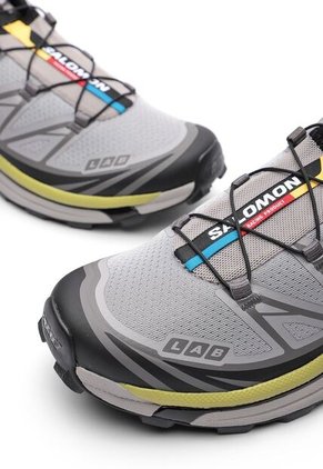 Tenis Salomon XT-6 Aloy Gris/Citron..