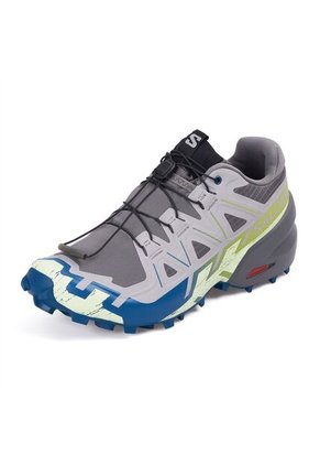 Tenis Salomon Speedcross 6 Gris/Verde Lima