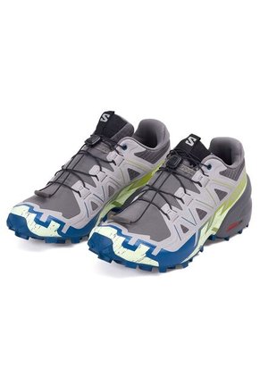 Tenis Salomon Speedcross 6 Gris/Verde Lima
