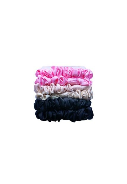 Elasticos Para El Cabello Salon Expert Mini Scrunchies  6 Unidades