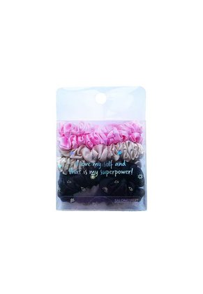 Elasticos Para El Cabello Salon Expert Mini Scrunchies  6 Unidades