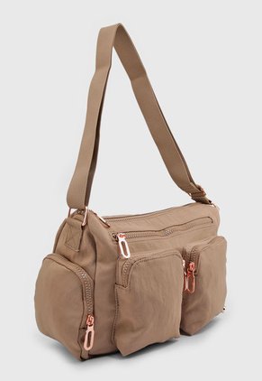 Bolso Manos Libres Beige Samsonite Lucca 3XT Xtrem
