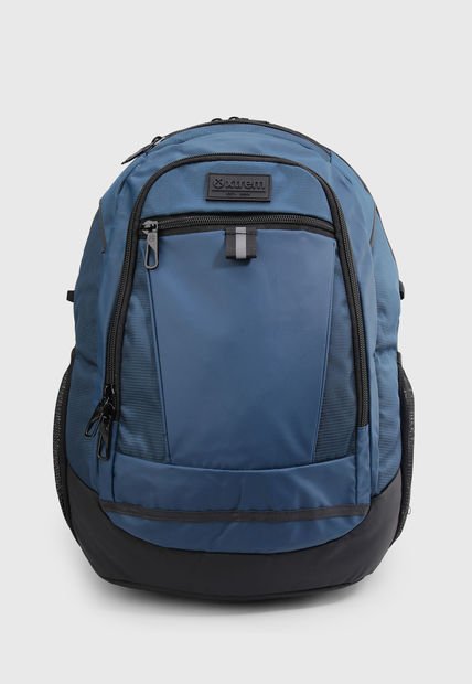 Morral  Azul Petróleo-Negro Samsonite Brooklyn 4XT Xtrem