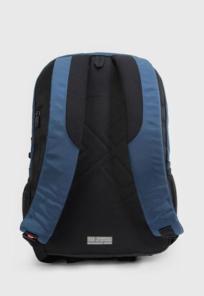 Morral  Azul Petróleo-Negro Samsonite Brooklyn 4XT Xtrem