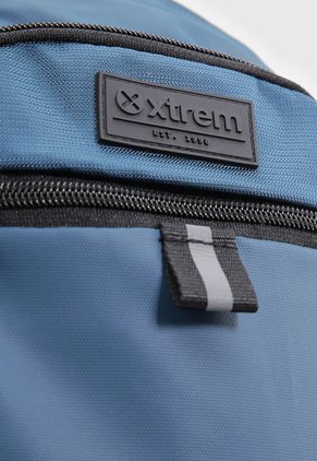 Morral  Azul Petróleo-Negro Samsonite Brooklyn 4XT Xtrem