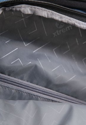 Morral  Azul Petróleo-Negro Samsonite Brooklyn 4XT Xtrem