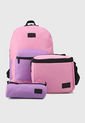 Morral  Rosa-Lila Samsonite Triple de Samsonite