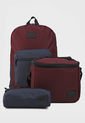 Morral  Vinotinto-Azul Samsonite  Triple de Samsonite