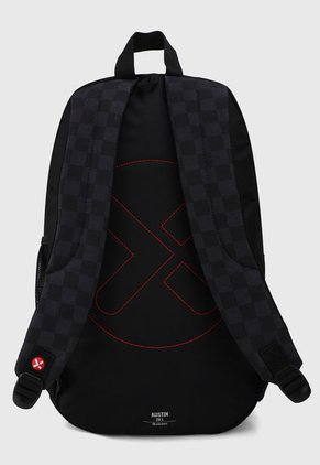 Morral Negro-Rojo Samsonite Austin