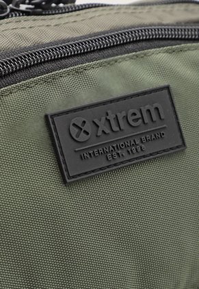 Canguro Verde Oliva-Negro Samsonite Lambda SS22