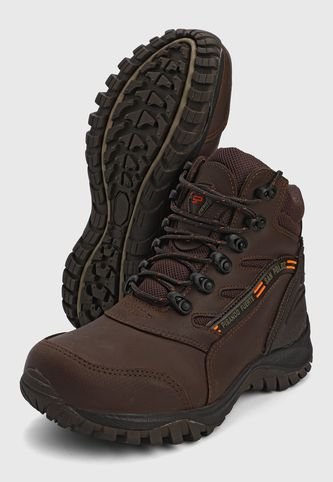 Botas San Polos Hiking Hombre 2295 Graso Café San Polos