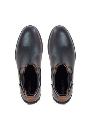 Botas San Polos Casual Chelsea Hombre 3603 Negro