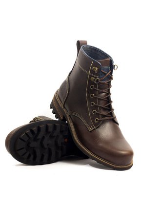 Botas San Polos Leñadoras Hombre 3449 Café