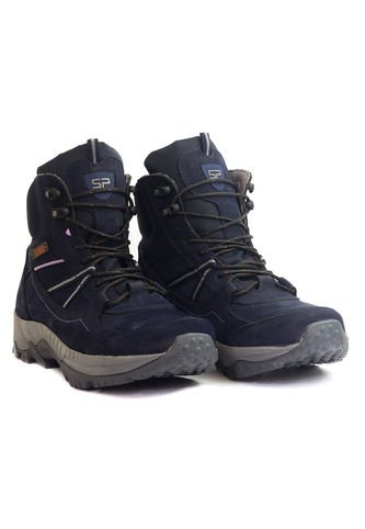 Botas San Polos Trekking Mujer 3002 Azul UT San Polos
