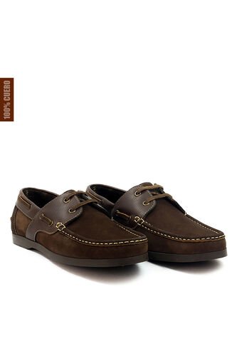 Zapatos San Polos Apache Hombre 174 Nobuck Café San Polos