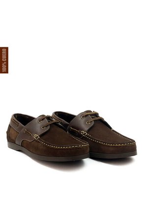 Zapatos San Polos Apache Hombre 174 Nobuck Café