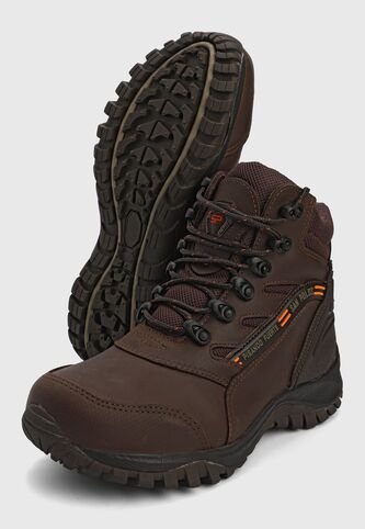 Botas San Polos Hiking Hombre 2295 Graso Café San Polos