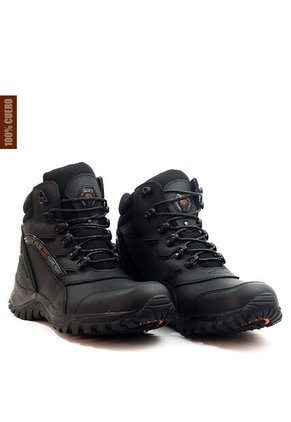 Botas San Polos Hiking Hombre 2295 Graso Negro