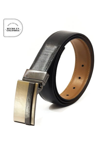 Correas San Polos Hombre CFJ001 Negro Miel