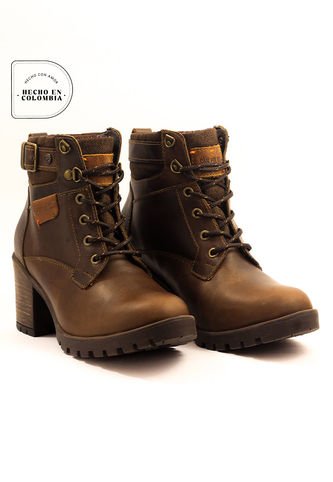 Botas San Polos Casual Mujer EK5811 Fulton Pardo San Polos