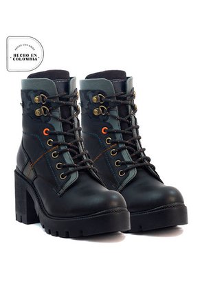 Botas San Polos Casual Mujer EK5101 Negro