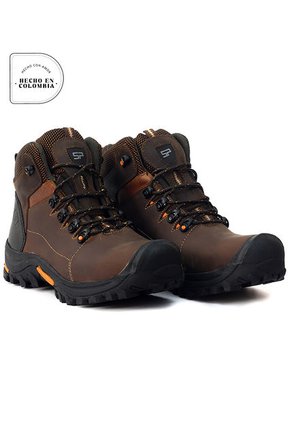 Botas San Polos Industrial Hombre 3467 Café