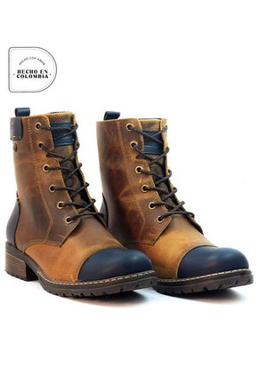 Botas San Polos Casual Mujer EK1541 Miel Azul