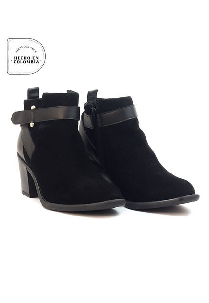Botas San Polos Formal Mujer LA11289 Negro