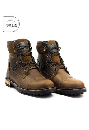 Botas San Polos Casual Hombre 3261 Fulton Pardo