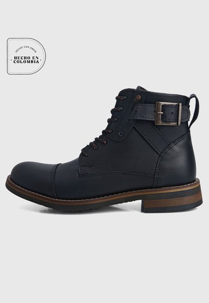 Bota Casual Negro-Cafe San Polos
