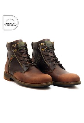 Botas San Polos Casual Hombre 3409 Fulton Coñac