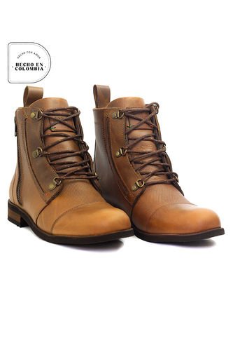 Botas San Polos Casual Hombre 3036 Hampton Miel San Polos