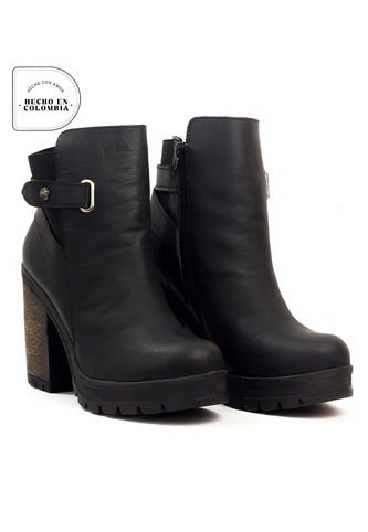 Botas San Polos Casual Mujer EK8640 Negro San Polos