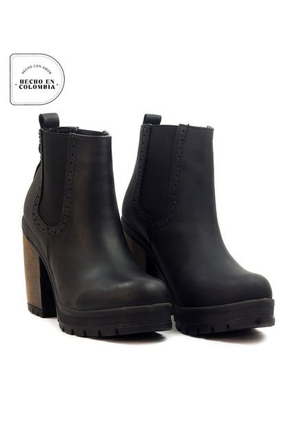 Botas San Polos Casual Mujer EK8901 Negro