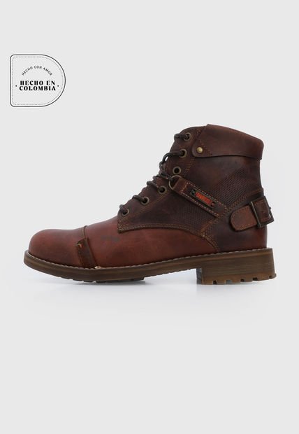 Bota Casual Vinotinto-Café San Polos