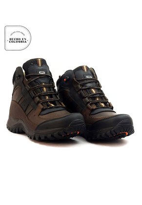 Botas San Polos Hiking Hombre 3369 Café Negro