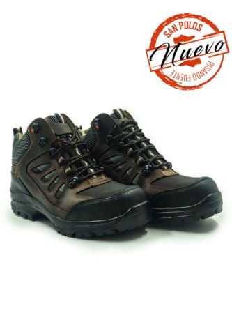 Botas San Polos Industrial Hombre 3737 Café San Polos